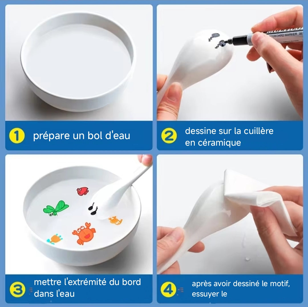 🎨 Feutres Magiques Dessins Flottants - Donnez Vie à Vos Créations !